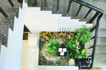 Sửa chữa nhà có nhiều góc chết, có diện tích khá rộng nhưng lại thiếu ánh sáng