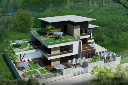 Thiết kế xây dựng biệt thự hiện đại
