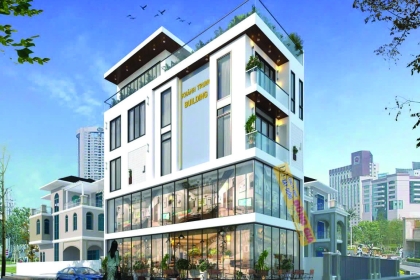 Construction of multi-story townhouse buildings Construction of multi-story townhouse buildings